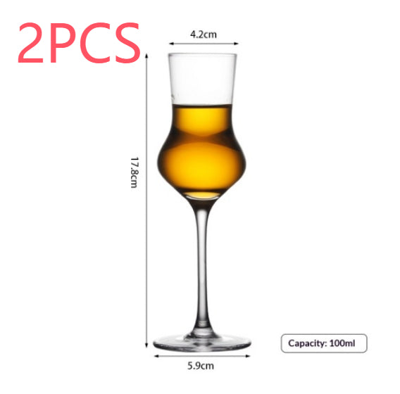 Kristallglas-ISO-Becher für direktes Trinken und zur Aromaprobe