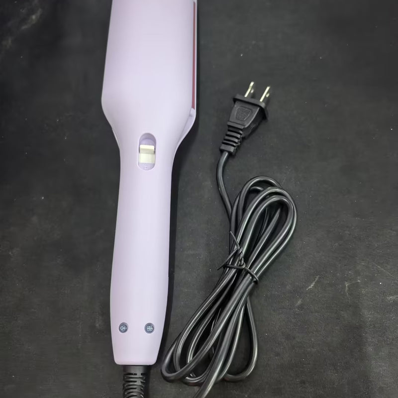 Hair Curling Iron 32mm Deep Wave Hair Curler 4 Temperature Adjustable Fast Heating Crimping Iron Styler Wand For All Hair Style