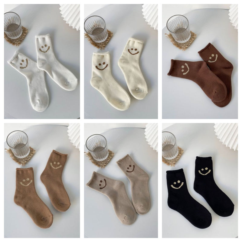 New Terry Curling Thickened Warm And Comfortable Cotton Socks