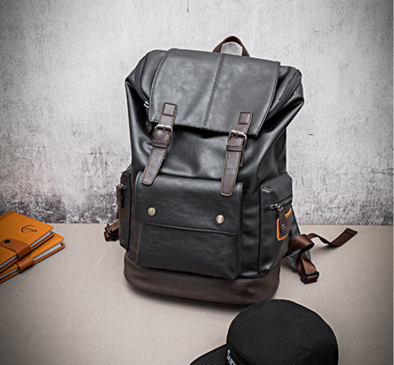 Korean Men's Casual Backpack Computer Bag