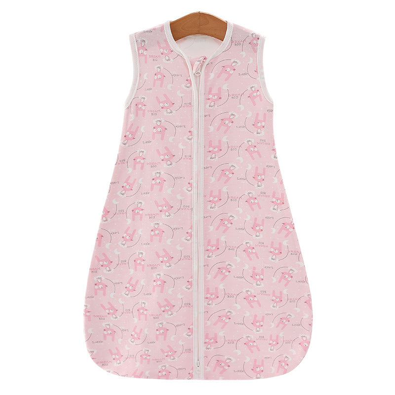 Newborn Summer Vest Sleeping Bag Baby Anti-kick Quilt