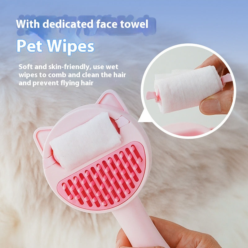 Escova de Pentear e Massagem para Animais de Estimação - Remove Pelos e Limpeza - Produtos para Animais