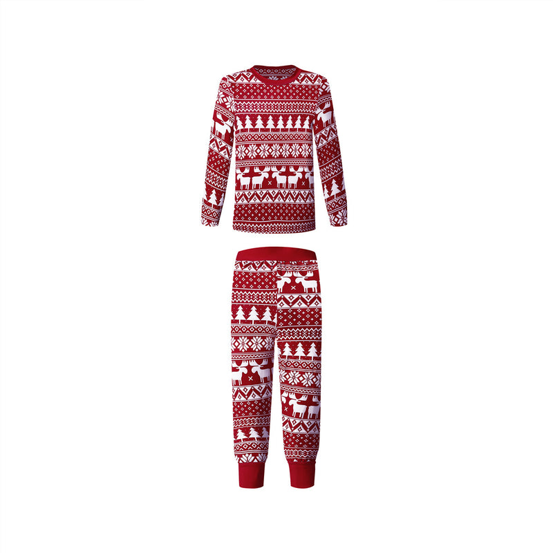 Weihnachts-Partnerlook für Eltern und Kind