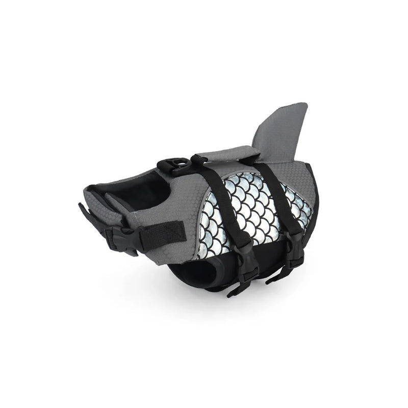 Pet Football Pattern Fish Tail Life Jacket