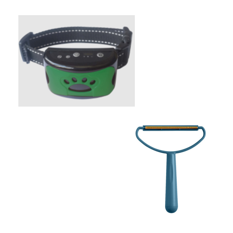Hundetraining Halsband Wasserdicht Elektrisch Haustier Fernbedienung Wiederaufladbarer Hunde Trainer Bell Stopp Gerät Mit Schock Vibration Ton