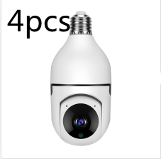 WLAN KAMERA 1080P Glühbirne 4-fach Zoom Kamera E27 Zuhause 5GWiFi Alarm Monitor