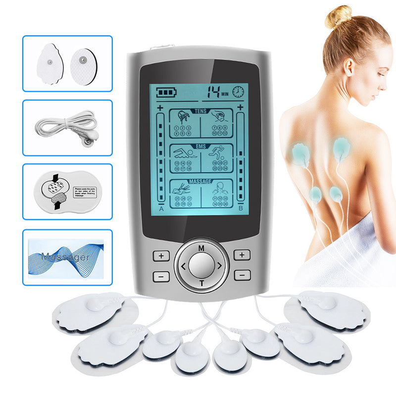 Charging Pulse Physiotherapy Massager TENS EMS Muscle Stimulator