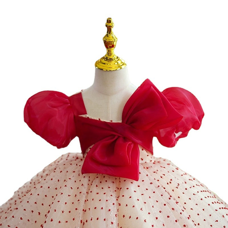 Kleid für den ersten Geburtstag eines Mädchens, Pettiskirt für die „Grab“-Zeremonie
