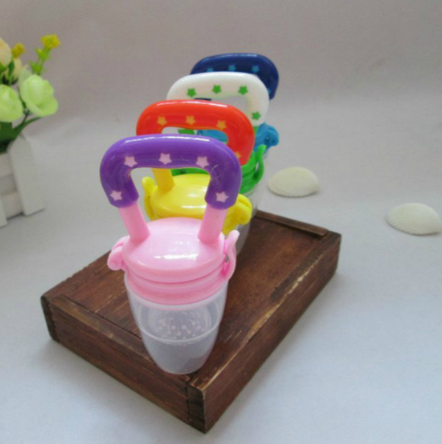 Chupeta de Silicone para Bebé, Encapsulada para Acalmar, Utensílio de Alimentação Complementar