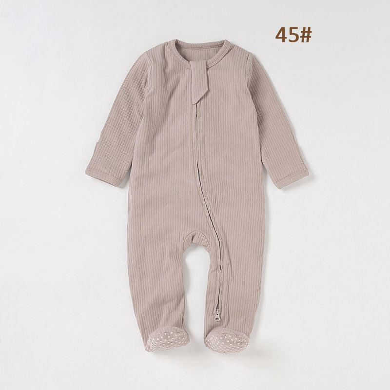 Baby-Body aus geripptem Stoff