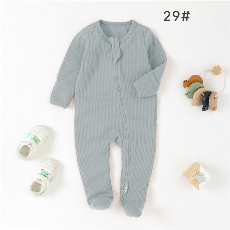 Baby-Body aus geripptem Stoff