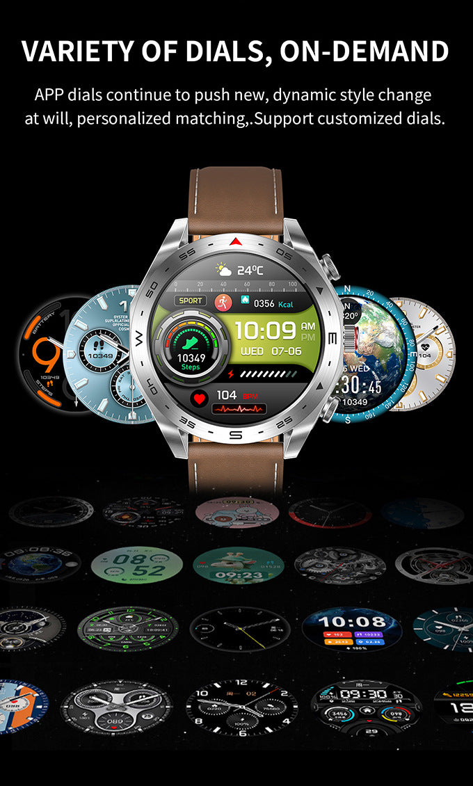 T95 Smart TWS 2-in-1 HD-Bluetooth-Anruferinnerung und Gesundheitsüberwachungs-Uhr