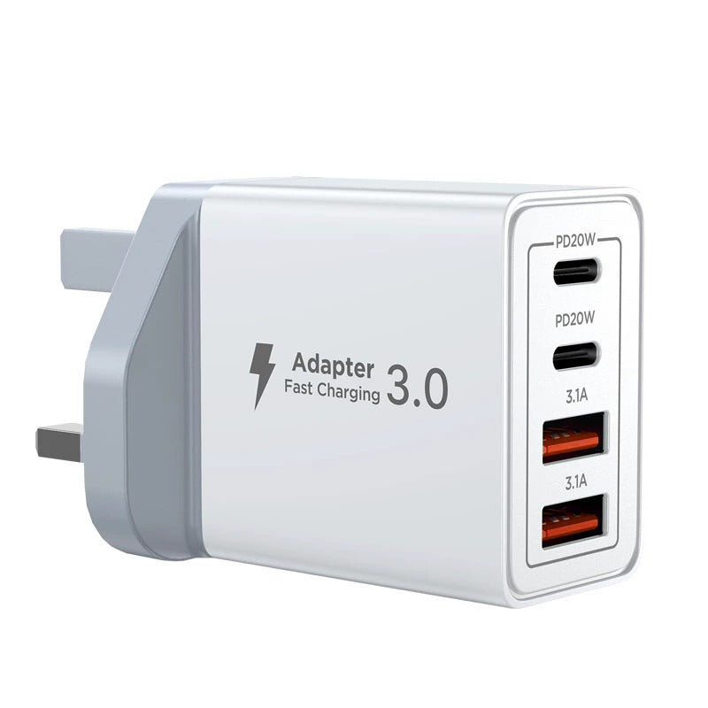 Multi-Port-USB-Ladegerät Schnelllade-Netzstecker
