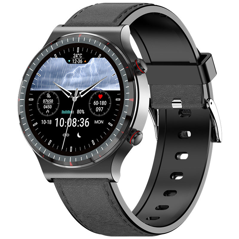 Smartwatch EKG/PPG EKG Herzfrequenz Blutdruck Blutsauerstoff Herzfrequenz Körpertemperatur HRV Uhr