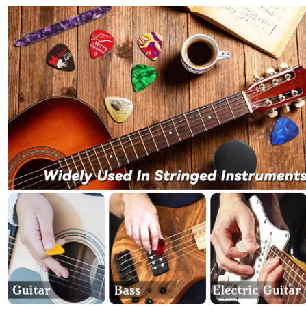 Gitarren-Plektrum Weihnachts-Countdown Blind Box