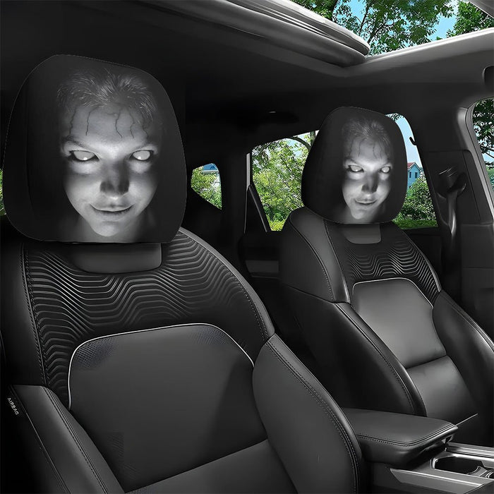 Car Seat Headpiece With A Unique And Quirky Personality