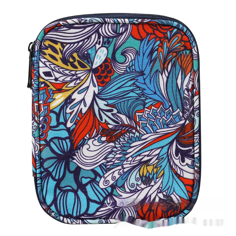 Fabricante de bolsa de armazenamento de ferramentas de tecido com barba curta Green Lily