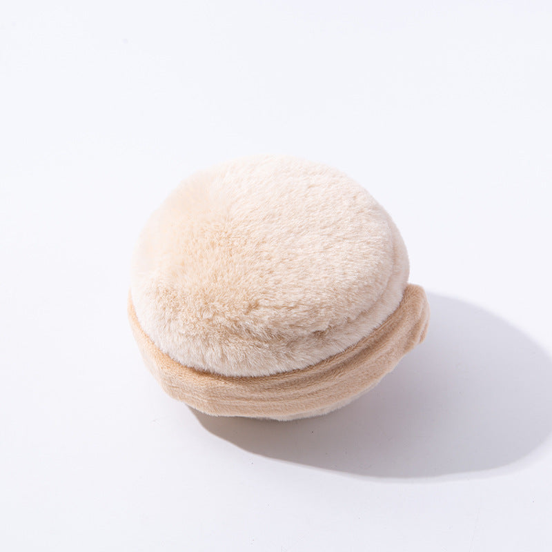 Men's And Women's Fashion Solid Color Anti-cold And Anti-freezing Plush Earmuffs