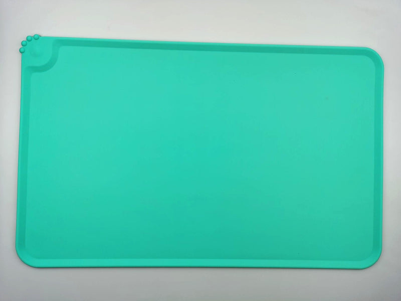 No Plus-sized Silicone Pet Placemat Dog's Paw Pet Cat Dog Food Bowl Pad
