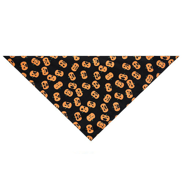 Lenço Triangular de Halloween para Animais de Estimação