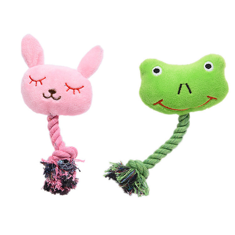 Brinquedo de Peluche Sonoro Resistente a Mordidas para Cães