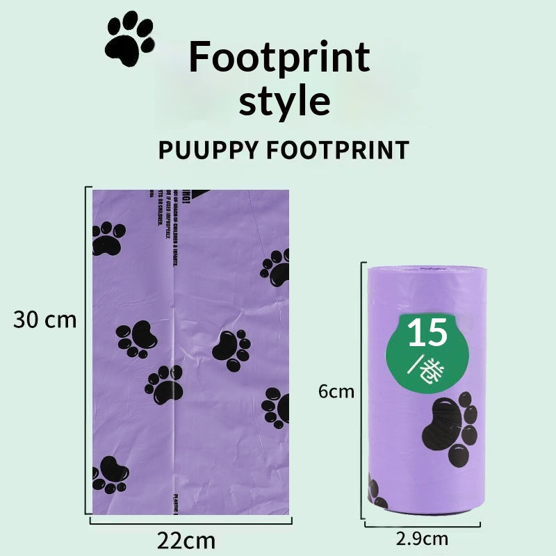 Pet Garbage Bag Wheat Straw Dispenser Bone Type Pooper Scooper