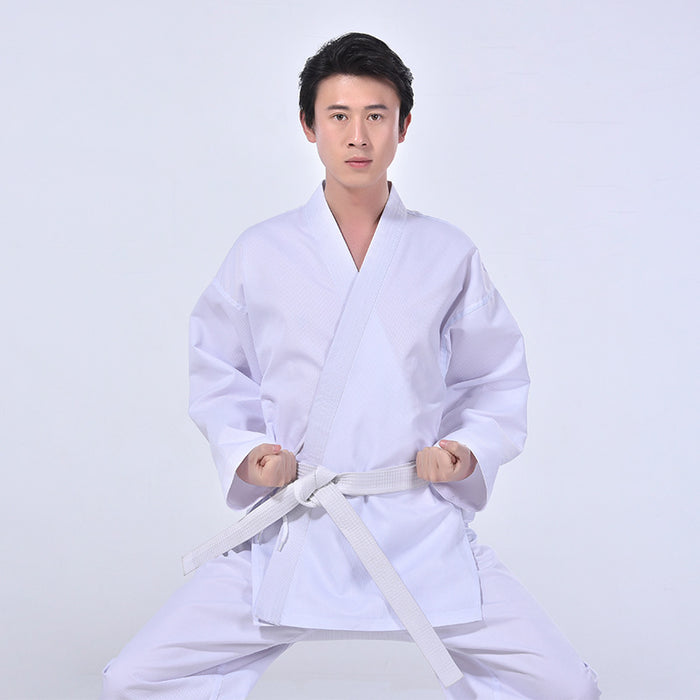 Karate White Suit Taoist Robe Suit