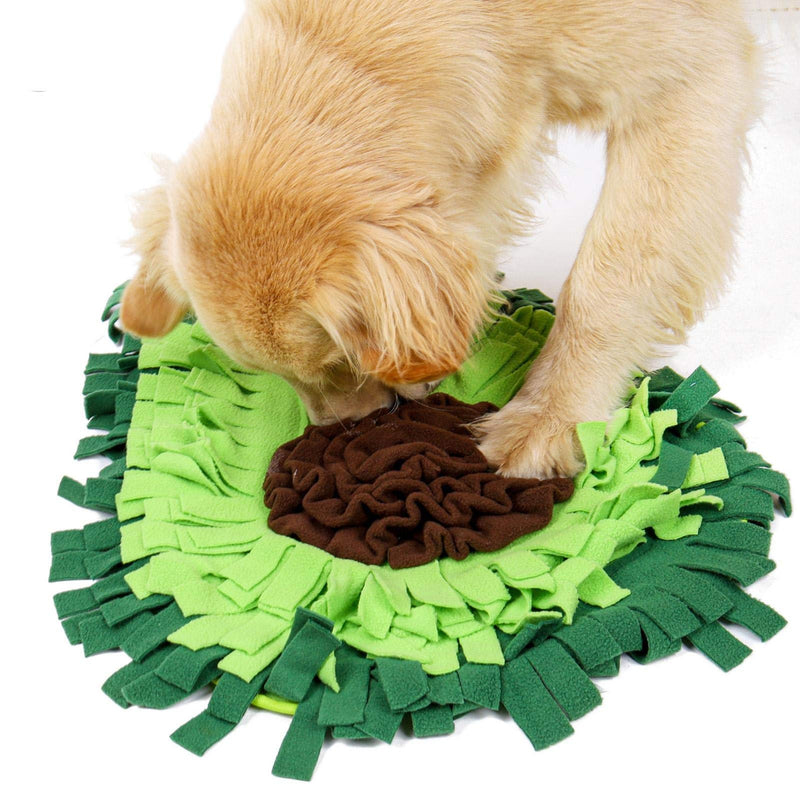 Hundeschnüffelteppich Hundespielzeug Intelligenzspielzeug Haustier Snack Futtermatte Beschäftigung Interaktives Spiel Trainingsdecke Suchteppich Futtersuchmatte