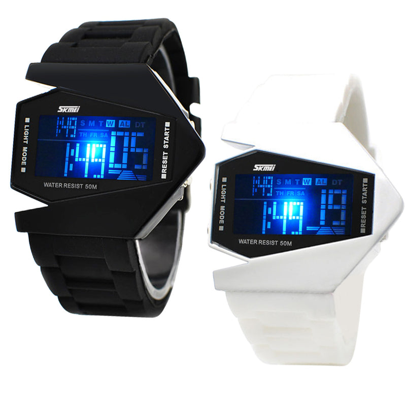 led airplane watch