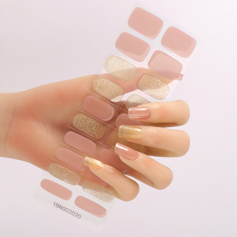 Nail Stickers Semi-cured Heating Lamp Nail Sticker