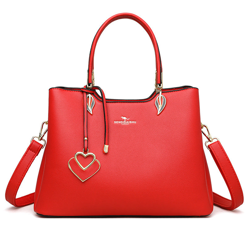 Fashion Women's Versatile Multi-layer Shoulder Messenger Bag