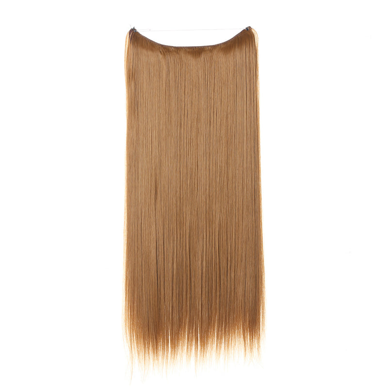Women's One-piece Adjustable Invisible Straight Multi-color Gradient Hair Extension Fishline
