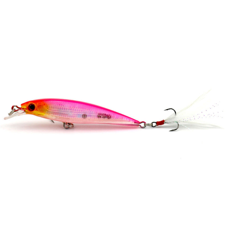 Equipamento de pesca isca Minoruya submersa 8 g com anilha isca de mar