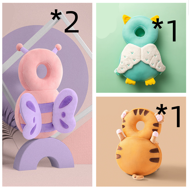 Baby Toddler Headrest Child Protection Baby Head Protection Cushion Cute Angel Wings