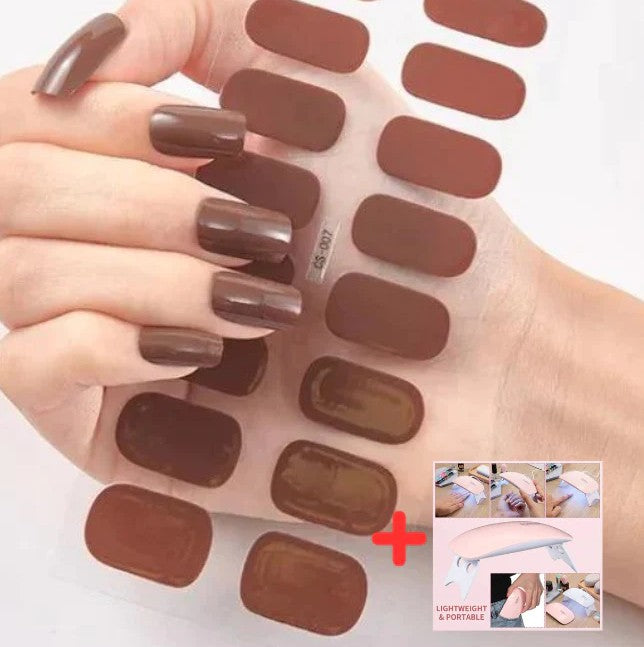 Nagel-Pads, Backlampen, tragbare Mini-Nagellampen zum Falten