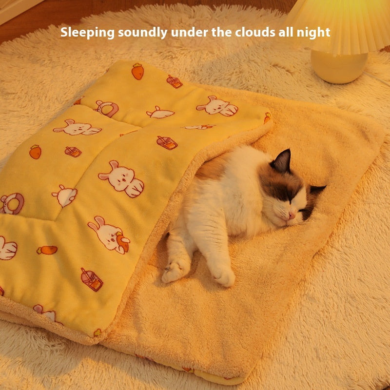Warm Cat Mat Sleeping Blanket Stepping On Milk Cushion