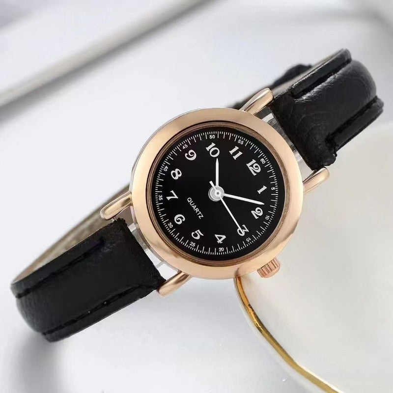 Frauen Student Korean Style Süß Literarisch Dünnes Armband Kleines Zifferblatt Paar Uhr