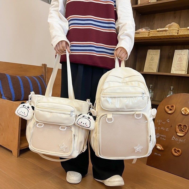 Air-cushioned Strap New Large-capacity Storage Backpack