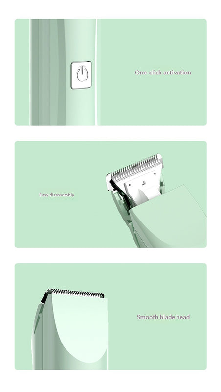 Rechargeable Portable Pet Clipper, Paw Hair Trimmer For Dogs.