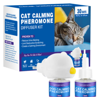 Anti-Stress Haustier Aromatherapie-Diffusor für Katzen und Hunde