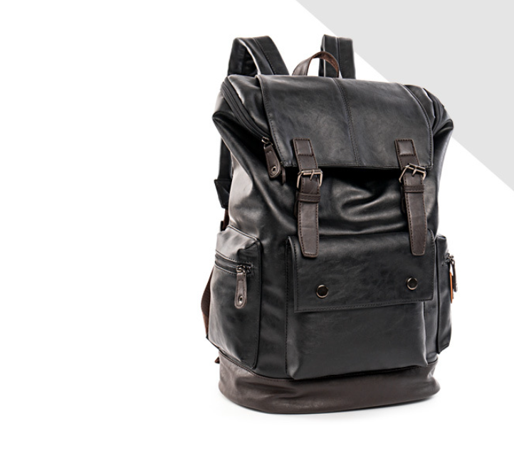 Korean Men's Casual Backpack Computer Bag