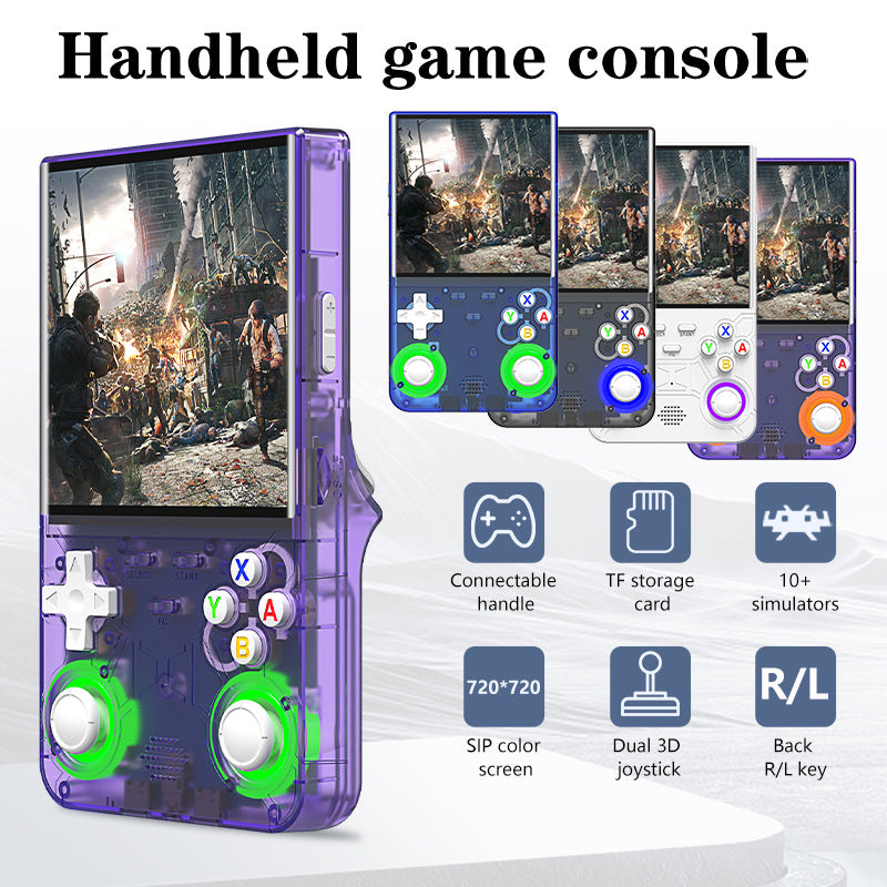 Consola de Jogos Portátil Ecrã HD de 4 polegadas Arcada Retro