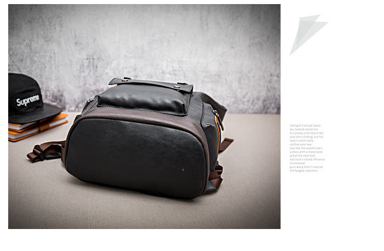 Korean Men's Casual Backpack Computer Bag
