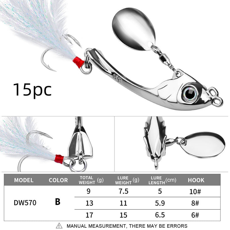 Lure String Moon Spinning Sequins Long-distance Casting