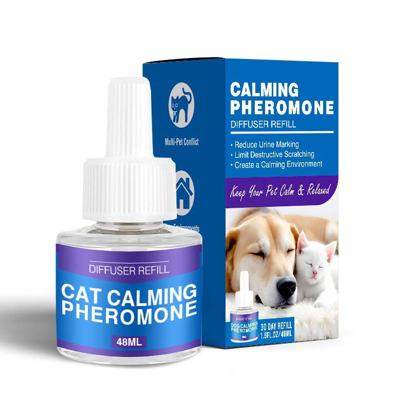 Anti-Stress Haustier Aromatherapie-Diffusor für Katzen und Hunde