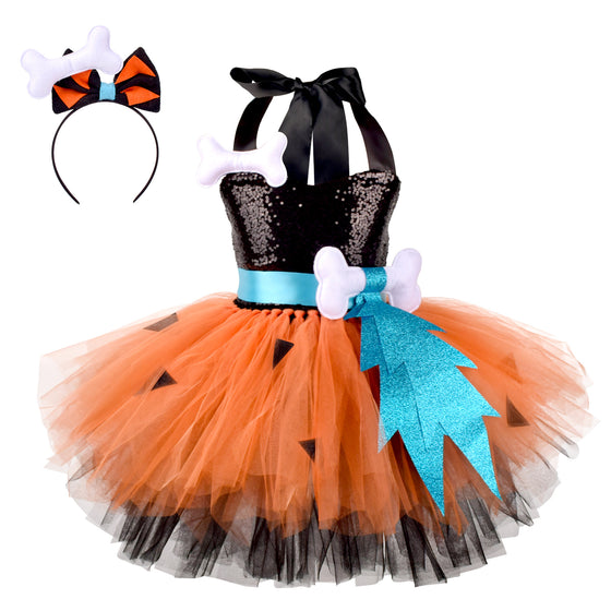 Sequin Costume Dress with Matching Headband