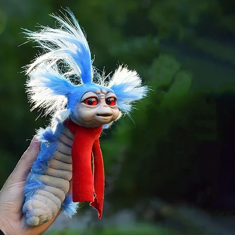 Labyrinth Worm Plush  Toy Home Furnishings