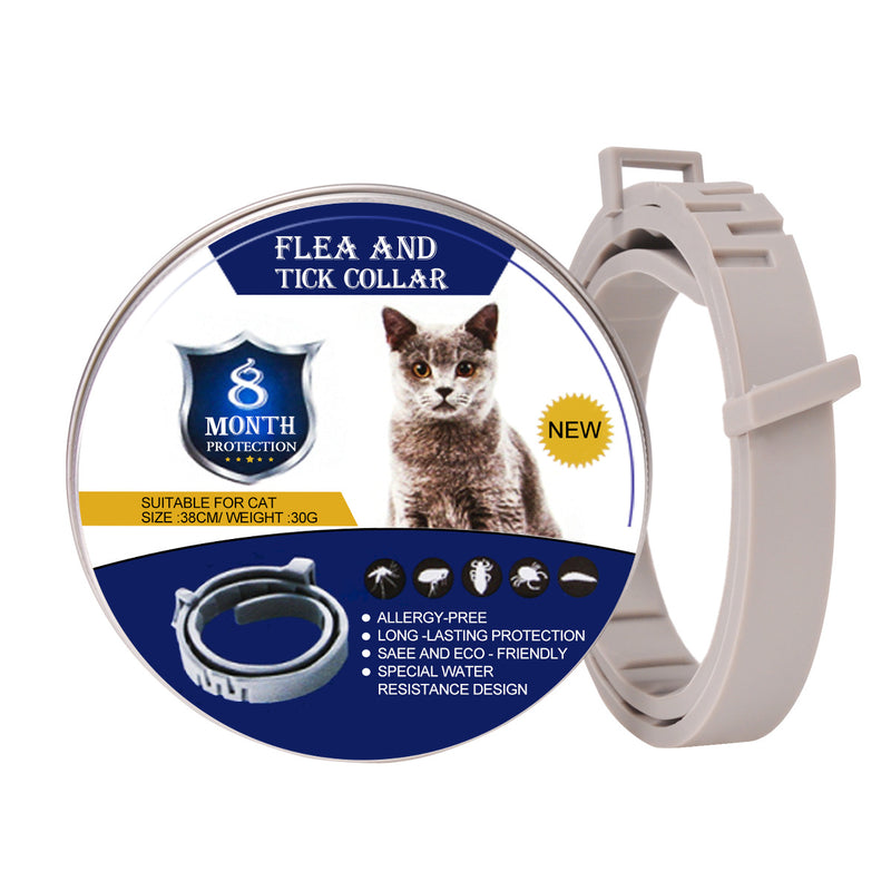 Coleiras para cão e gato para eliminar pulgas e repelir mosquitos
