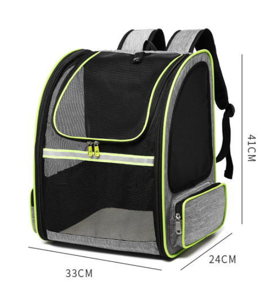 Bolsa para animais de estimação conveniente e respirável de malha completa