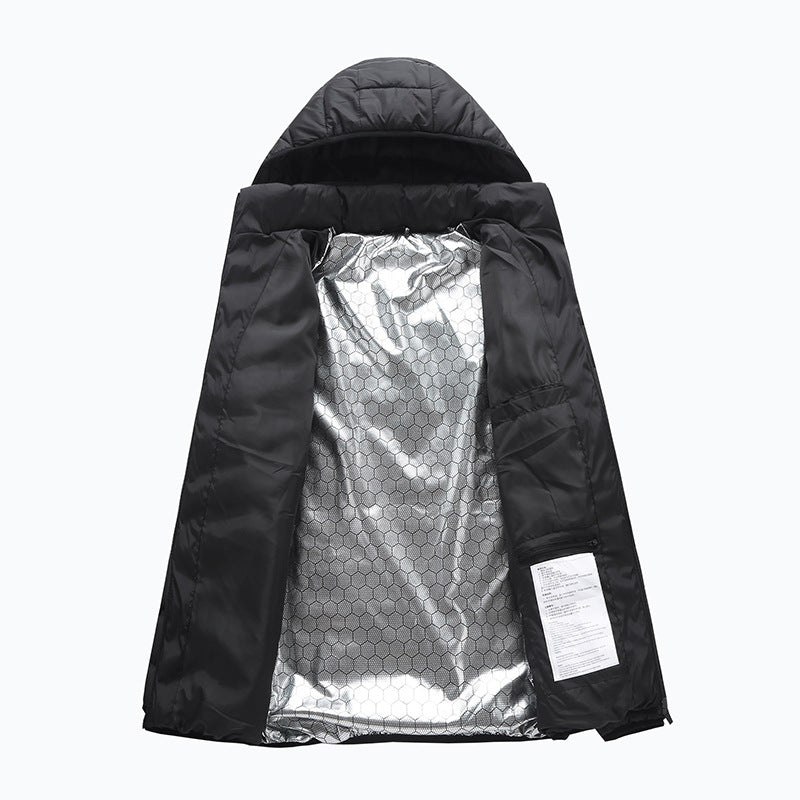 USB-beheizbare Steppjacke